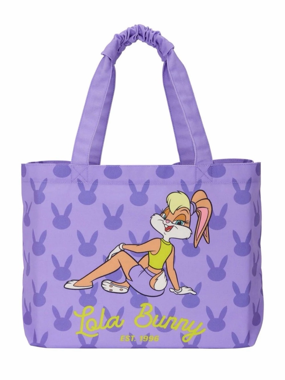 NWT Loungefly Soft Tag ✨Looney Tunes Lola Bunny✨Oversized Canvas Tote Bag